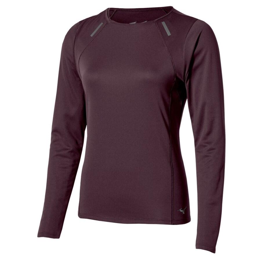 Active DryAeroFlow LS Tee W Lilla XS Langermet treningstopp - dame