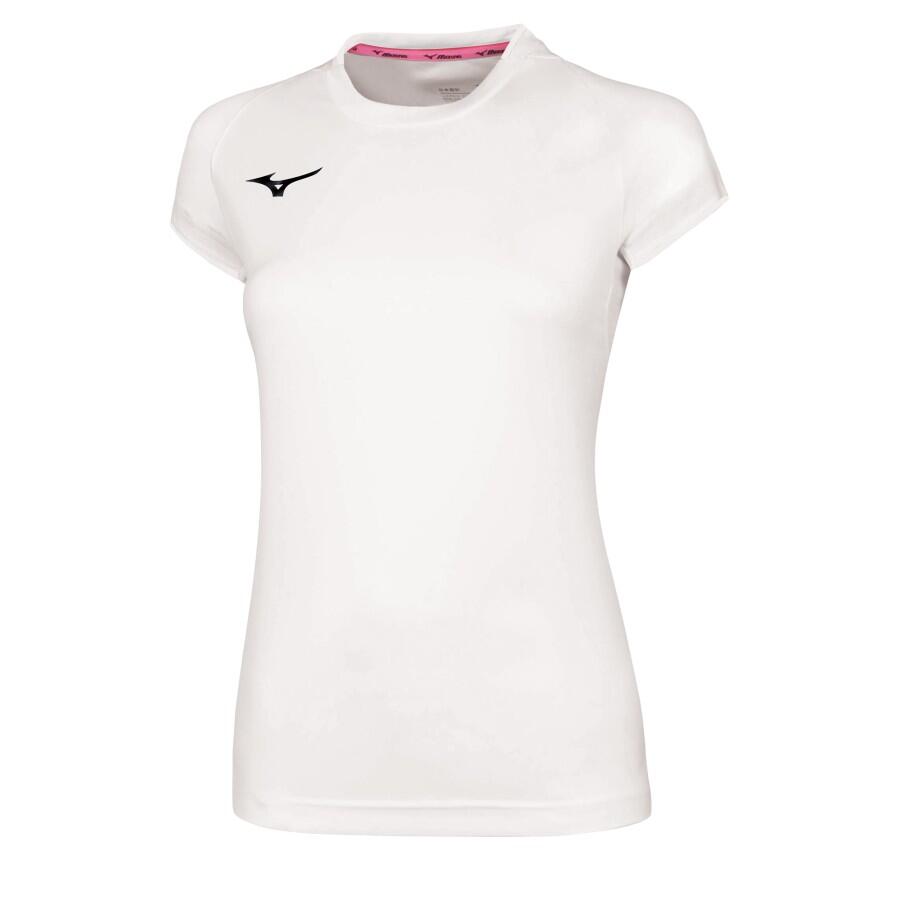 Core SS Tee W Hvit/Hvit M Teknisk T-skjorte til dame