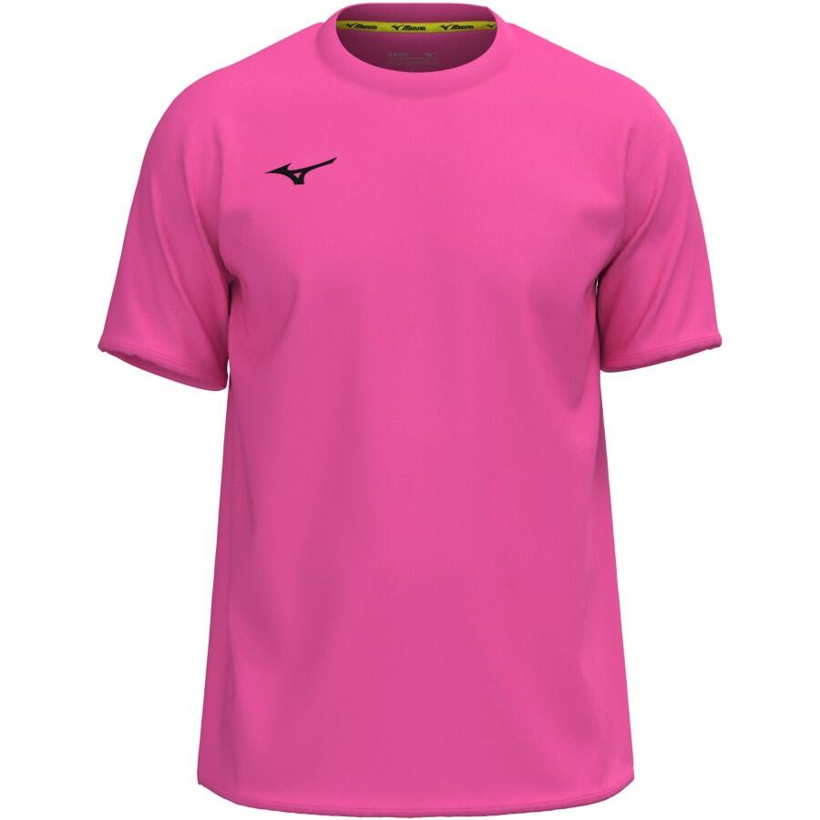 Mizuno Training Tee Rosa XS T-skjorte trening