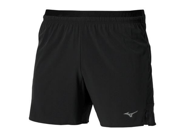 Active Alpha 5.5 Inches Short Sort XXL Løpeshorts til herre 