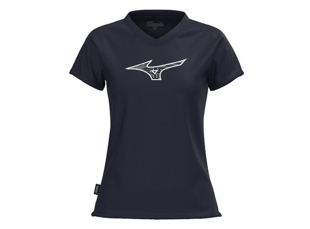 Athletics RB T-shirt W Mørk blå L T-skjorte til fritid 