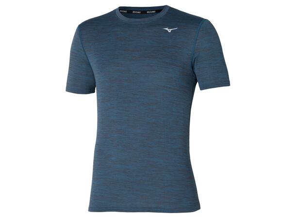 Impulse Core Tee Blå XXL Myk, teknisk T-skjorte til herre 