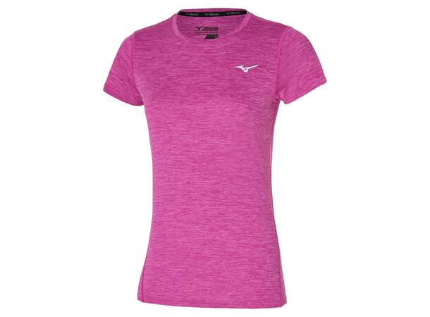 Impulse Core Tee W Lilla XS Myk, teknisk T-skjorte til dame