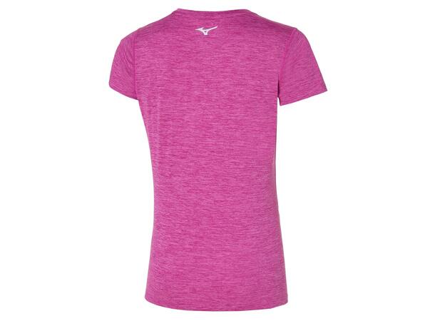 Impulse Core Tee W Lilla XS Myk, teknisk T-skjorte til dame