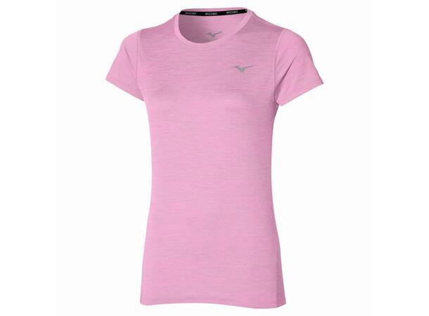 Impulse Core Tee W Rosa XL Myk, teknisk T-skjorte til dame 