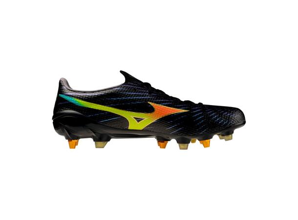 Mizuno Alpha III Japan MIX Sort/Ora 9 Toppmodell til naturgress 
