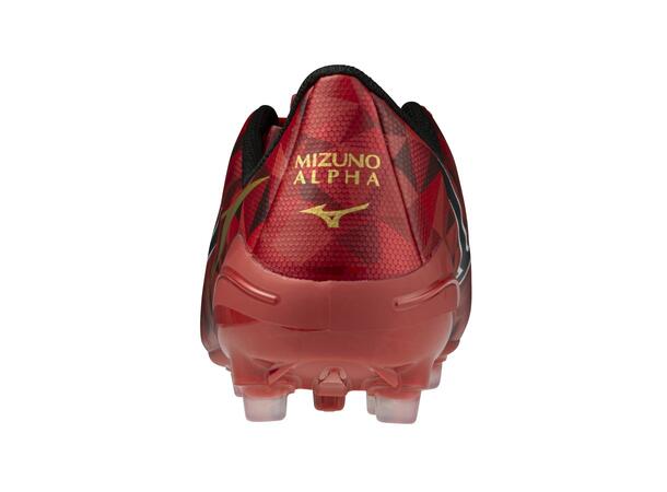 Mizuno Alpha II Select AG Rød/Sort 6 Lynrask fotballsko 