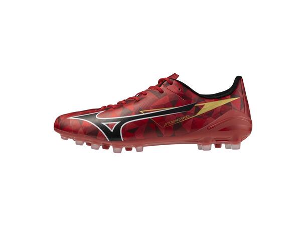 Mizuno Alpha II Select AG Rød/Sort 8,5 Lynrask fotballsko 