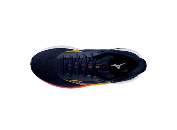 Mizuno Fortrush Mørk Blå/Oransje 9 Løpesko med ekstra støtte 
