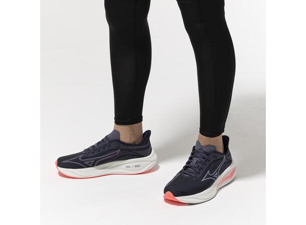 Mizuno Neo Cosmo W  Mørk Grå/Blå 7,5 Lett løpesko med god demping 
