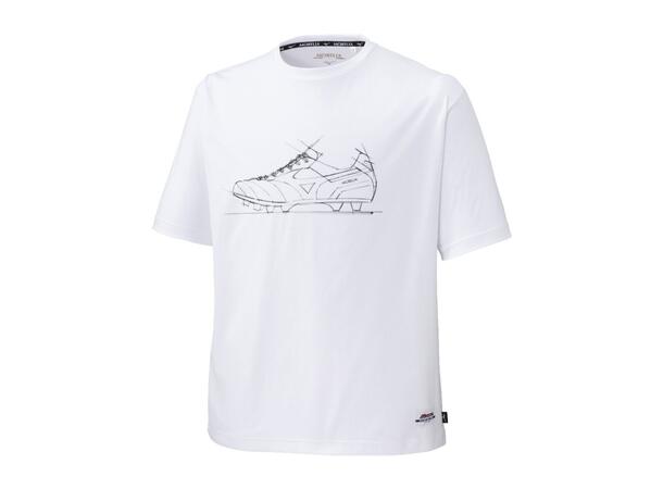 Mo Off Print Tee HS Hvit S Eksklusiv Morelia t-skjorte 