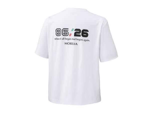 Mo Off Print Tee HS Hvit S Eksklusiv Morelia t-skjorte 