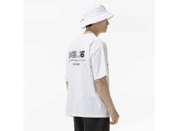 Mo Off Print Tee HS Hvit S Eksklusiv Morelia t-skjorte 