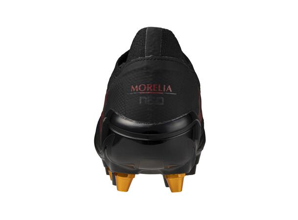 Morelia Neo IV ß Elite MIX Sort/Rød 6,5 Fotballsko til naturgress 