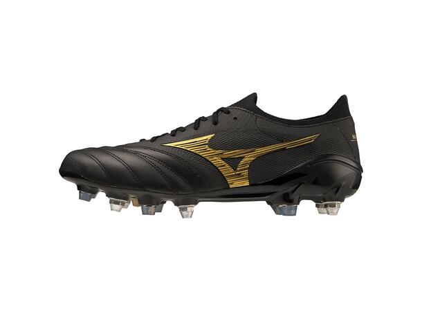 Morelia Neo IV ß Japan MIX Sort/Gull 8,5 Fotballsko til naturgress 