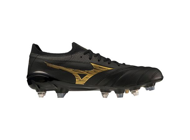 Morelia Neo IV ß Japan MIX Sort/Gull 8,5 Fotballsko til naturgress 