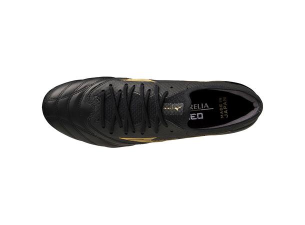 Morelia Neo IV ß Japan MIX Sort/Gull 8,5 Fotballsko til naturgress 