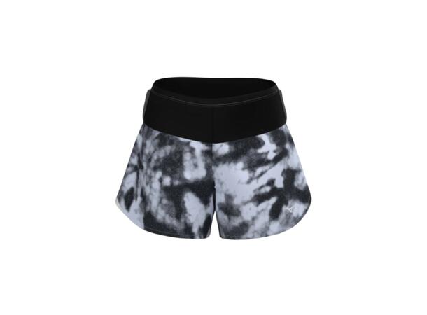 Multi Pocket Short Graphic W Grå M Tsukiakari - løpeshorts med 360° lommer 
