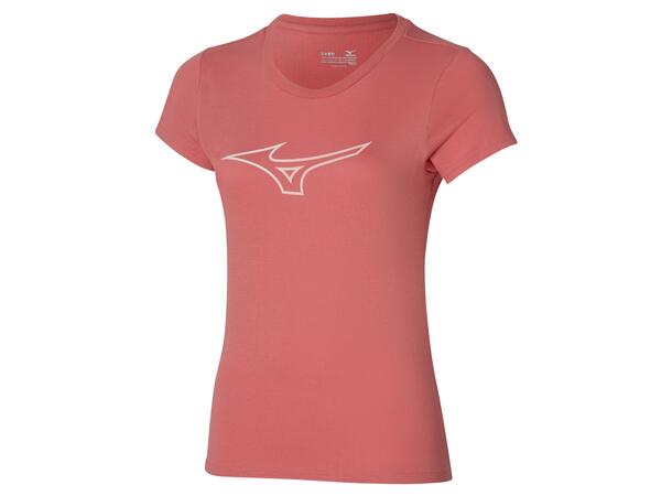 RB Logo Tee W Lys Oransje M T-skjorte dame