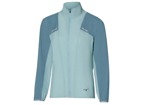 Tech Light Jacket W Isblå S Vind- og vannavvisende treningsjakke 