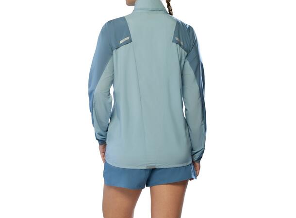 Tech Light Jacket W Isblå S Vind- og vannavvisende treningsjakke 