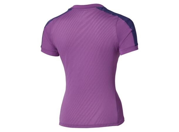 Tennis Short Sleeve Tee W Lilla M T-skjorte til tennis 