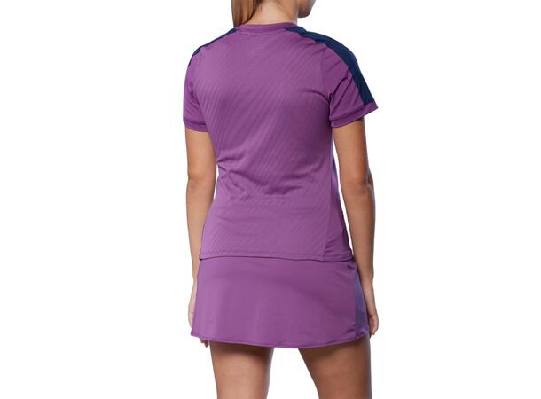 Tennis Short Sleeve Tee W Lilla M T-skjorte til tennis 