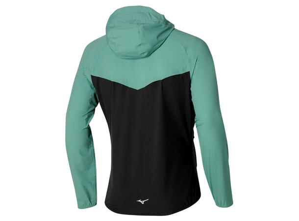 Waterproof 20K ER Jacket Grønn/Sort XXL Vanntett løpejakke herre 