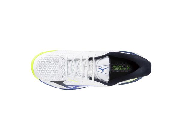 Wave Exceed Tour 7 CC Hvit/Blå 8,5 Sko til tennis og padel 