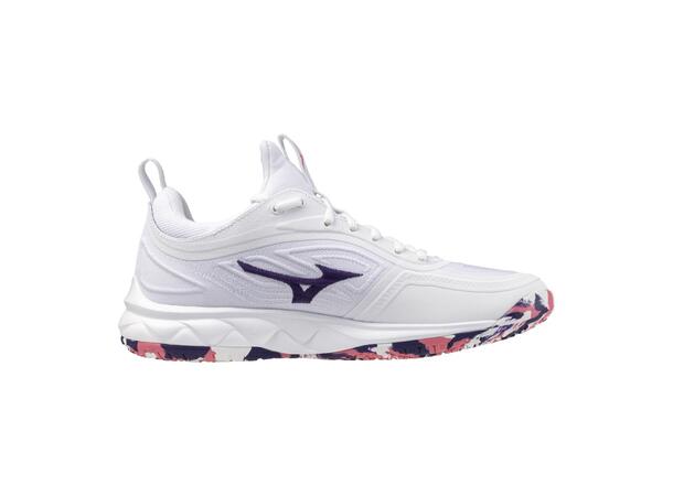 Wave Luminous 3 W Hvit/Lilla 7,5 Populær innendørssko, dame 