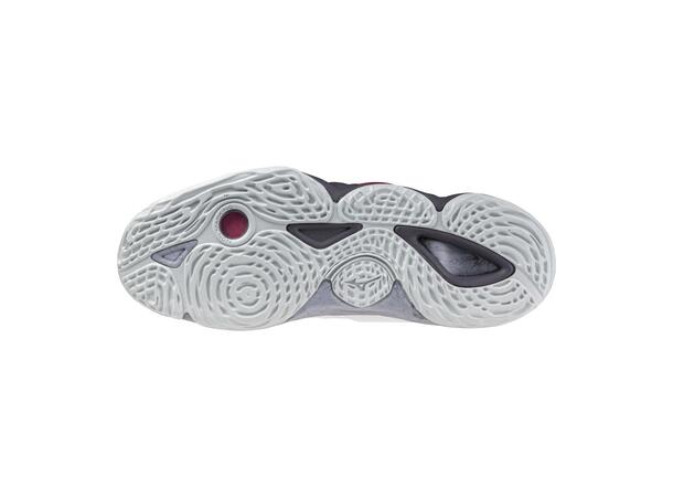 Wave Momentum 3 MID Hvit/Rød 8,5 Toppmodell - mid-cut 