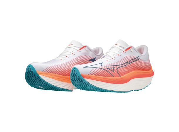 Wave Rebellion Pro Hvit/Oransje 6,5 Med karbon og MIZUNO ENERZY+