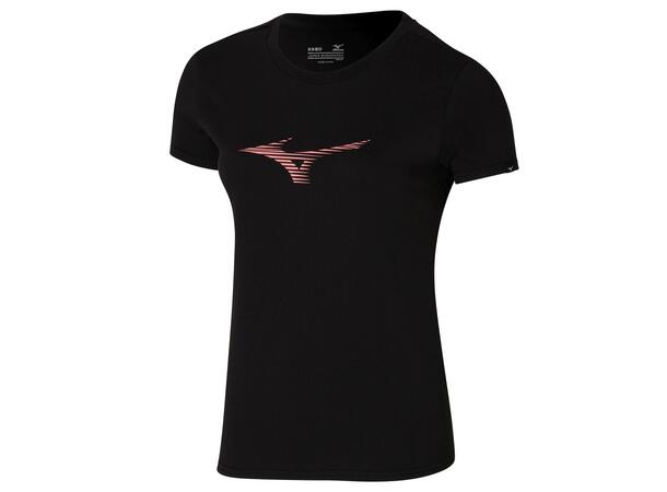 Athletics RB Tee W Sort XS T-skjorte til fritid, dame