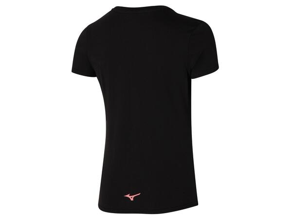 Athletics RB Tee W Sort XS T-skjorte til fritid, dame