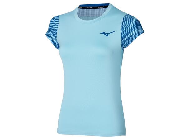 Charge Printed Tee W Lys blå L Teknisk Tee til trening 