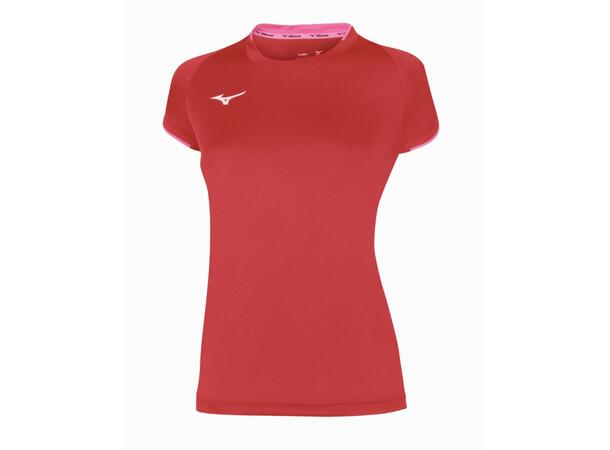 Core SS Tee W Rød XS Teknisk T-skjorte til dame 