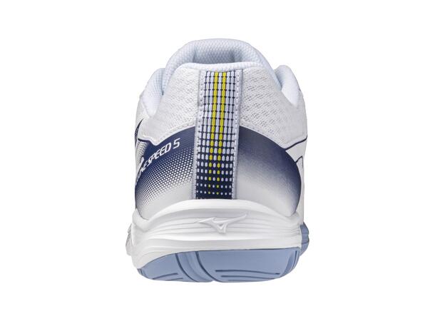 Cyclone Speed 5 Hvit/Blå 8,5 Innendørssko for nybegynnere 