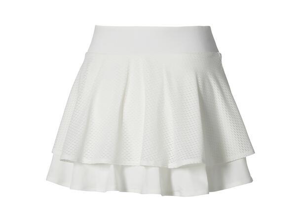 Daybreakers Flying Skirt W Hvit M Skjørt til tennis og padel 