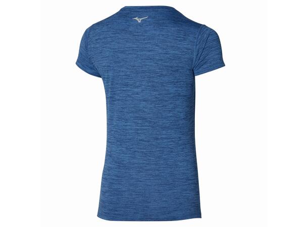 Impulse Core Tee W Blå S Myk, teknisk T-skjorte til dame 