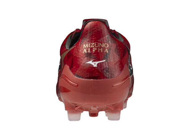 Mizuno Alpha II Elite AG Rød/Sort 6 Fotballsko kunstgress 