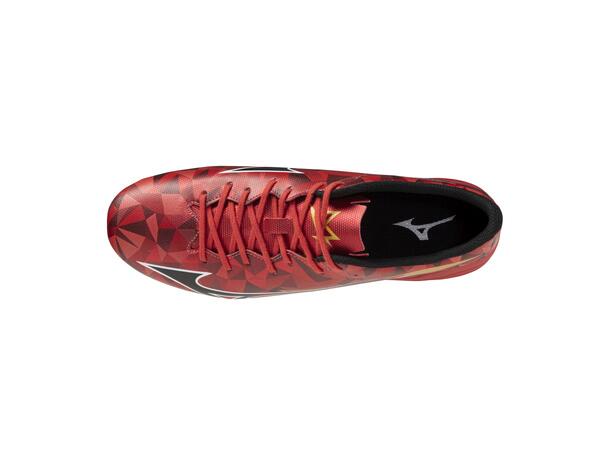Mizuno Alpha II Select Rød/Sort 9,5 Fotballsko til gressbaner 