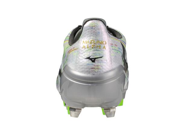 Mizuno a II Elite MIX Hvit/Sølv 12 Fotballsko til naturgress 