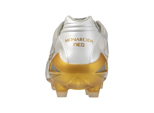 Monarcida Neo III Elite Hvit/Gull 9,5 Fotballsko, naturgress 