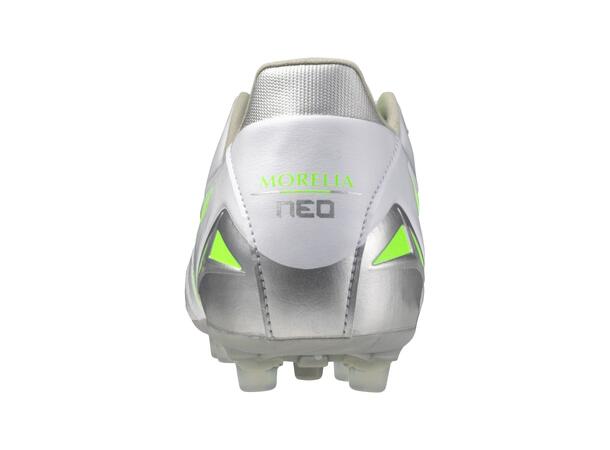 Morelia Neo IV Pro AG Hvit/Grønn 6 Fotballsko til kunstgress og gress 