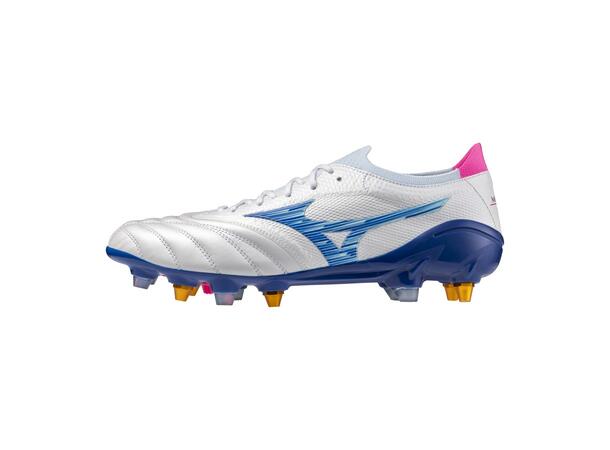 Morelia Neo IV ß Japan MIX Hvit/Rosa 6 Fotballsko til naturgress 