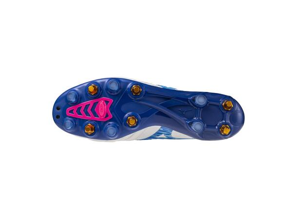 Morelia Neo IV ß Japan MIX Hvit/Rosa 6 Fotballsko til naturgress 