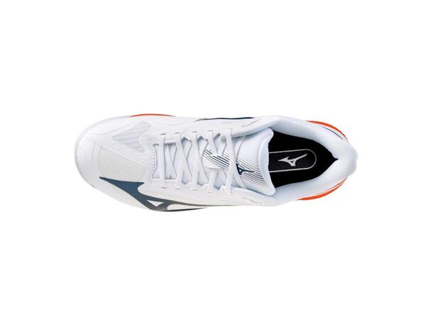 Wave Exceed Court CC Hvit/Blå 8 Sko til tennis og padel, unisex 