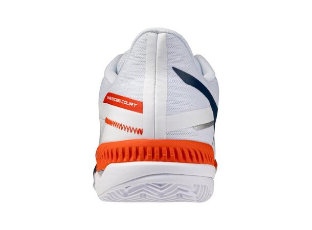Wave Exceed Court CC Hvit/Blå 8 Sko til tennis og padel, unisex 