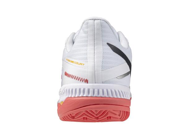 Wave Exceed Court CC W Hvit/Korall 4 Sko til tennis og padel, dame 