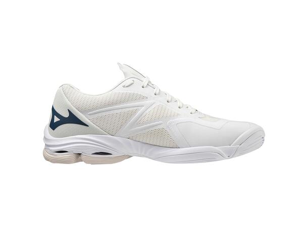 Wave Lightning Z7 Hvit/Blå 14 Lett og stabil innendørssko 
